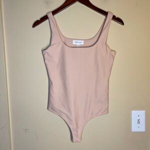 Level 99 Women's Nude Tank Bodysuit